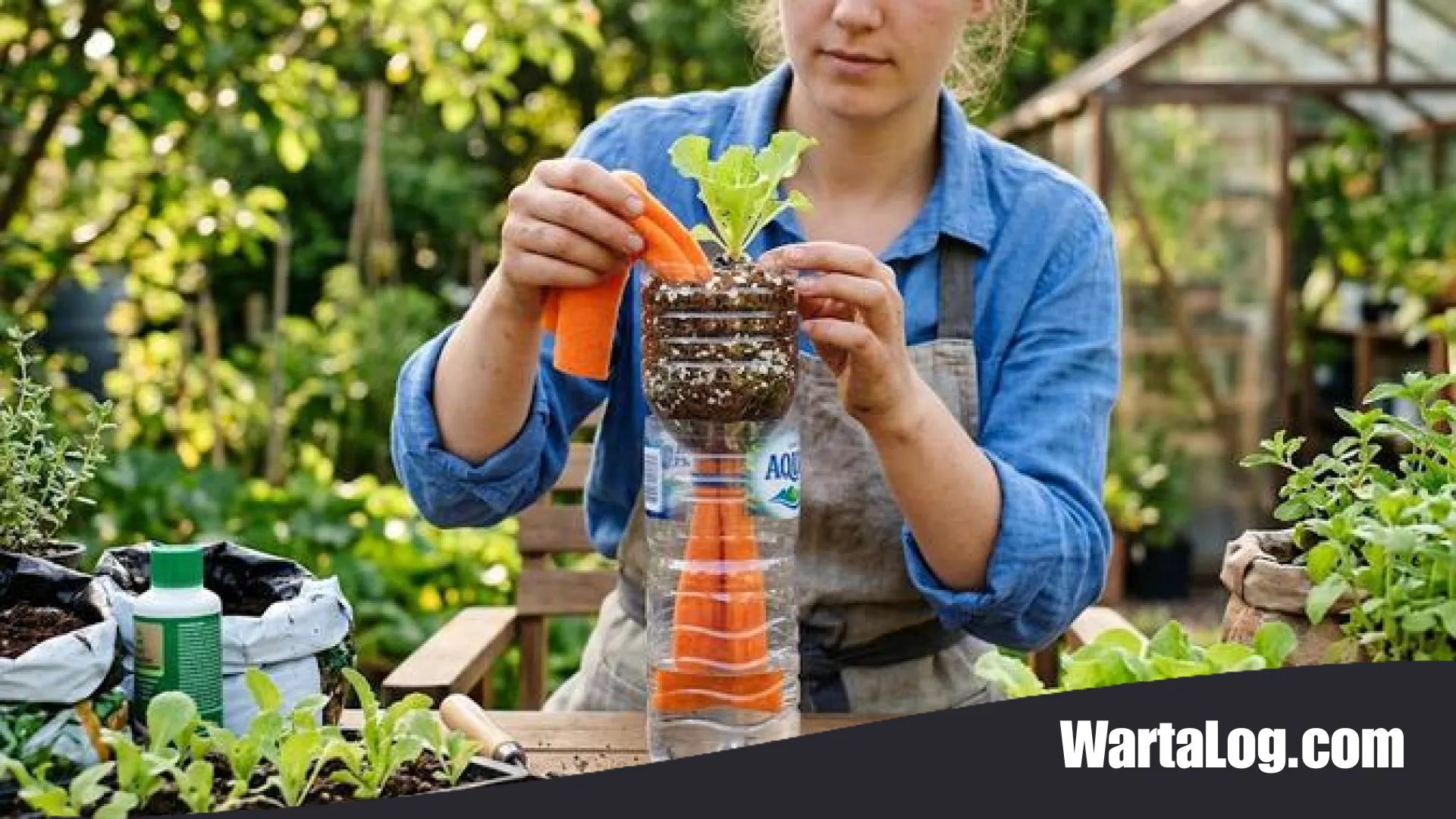 Cara Mudah Membuat Hidroponik dari Botol Bekas 1,5 Liter: Solusi Berkebun Hemat Lahan