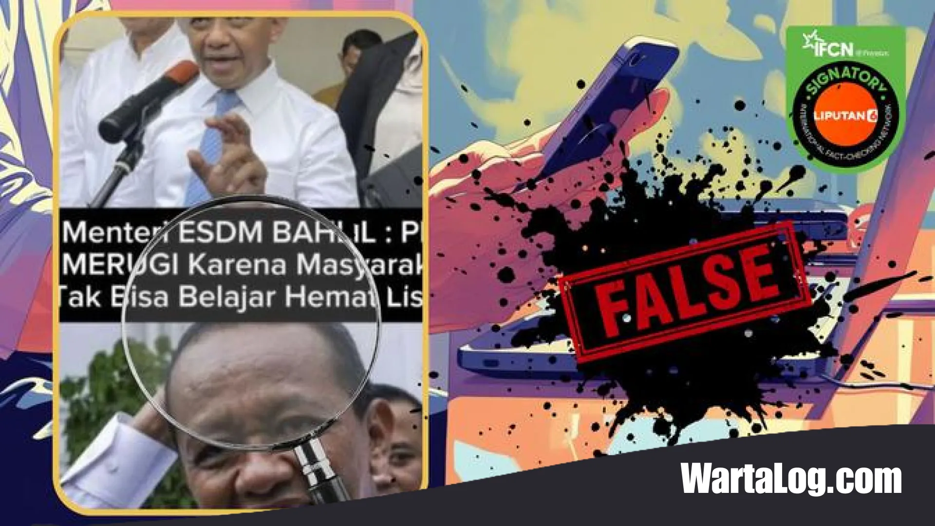 Cek Fakta: Benarkah Menteri ESDM Bahlil Lahadalia Sebut PLN Rugi Akibat Masyarakat Tak Bisa Hemat Listrik?