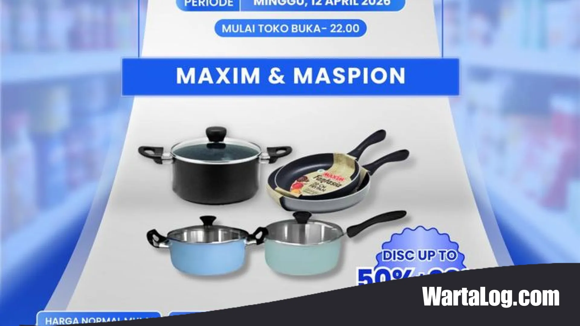 Dapur Mewah Budget Hemat! Transmart Full Day Sale Banting Harga Alat Masak Hingga 80%