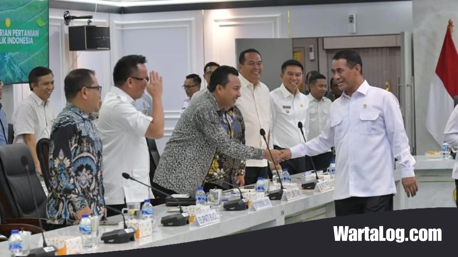 Dorong Kedaulatan Pangan, Bupati Luwu Utara Boyong Program Cetak Sawah 20 Ribu Hektare ke Kementan