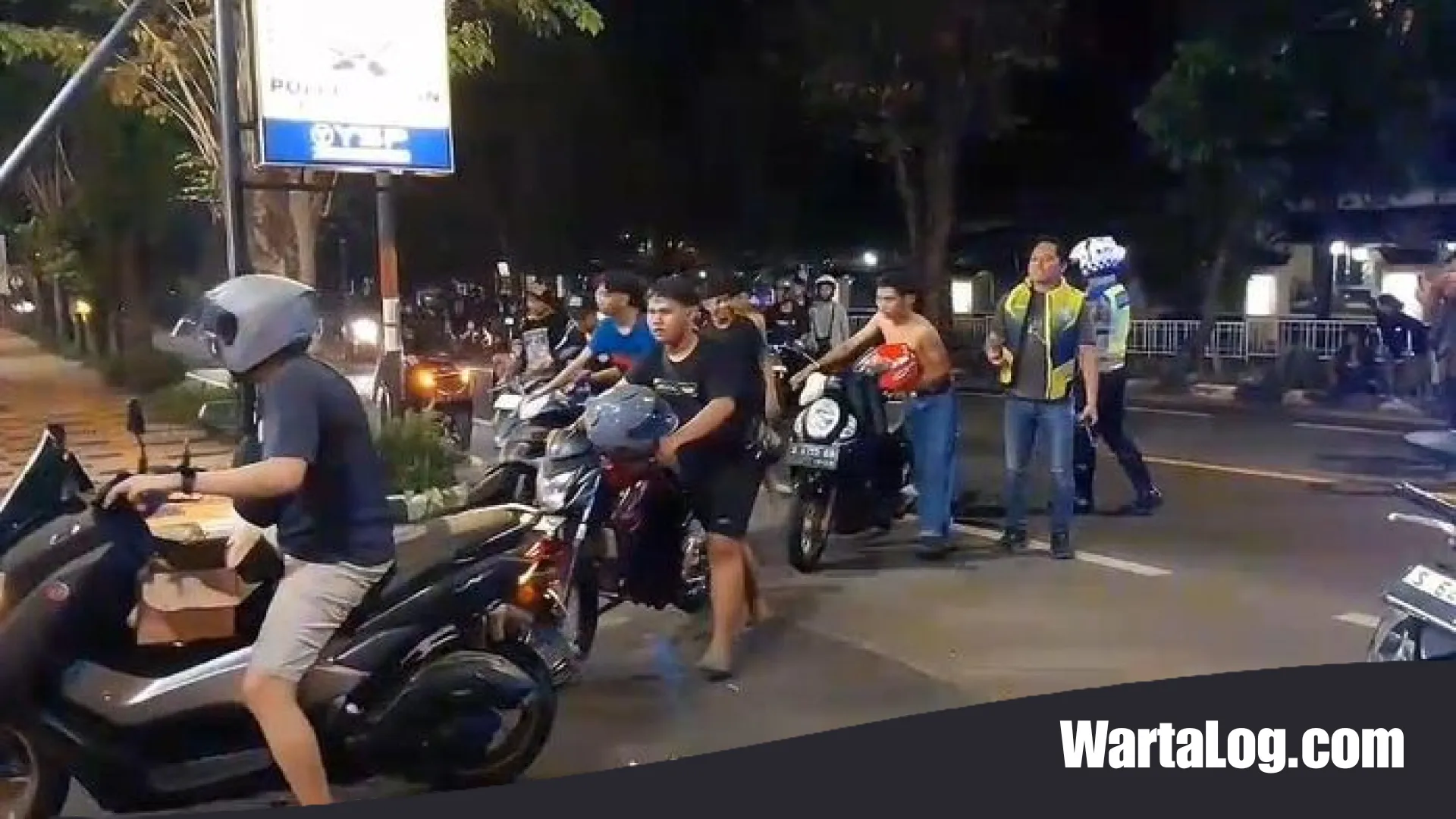 Efek Jera! Puluhan Joki Balap Liar di Tuban Tak Berkutik, Dipaksa Dorong Motor 4 KM ke Mapolres