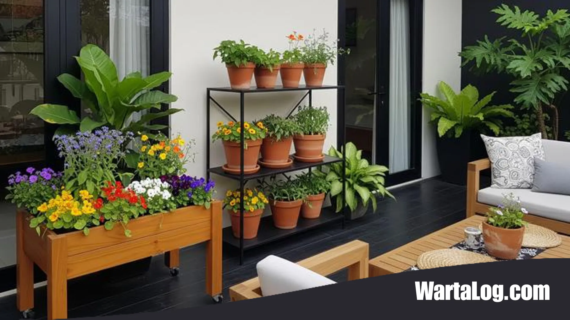 Estetika Bertemu Produktivitas: 8 Inspirasi Kebun Mini Edible Flower untuk Teras Rumah Minimalis