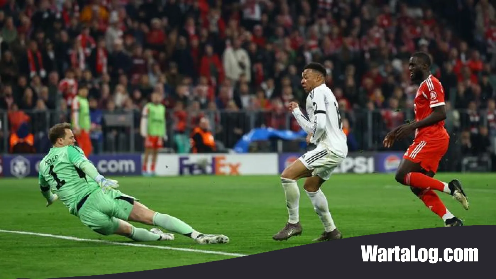 Hujan Gol di Allianz Arena: Real Madrid Ungguli Bayern Munich dalam Drama Babak Pertama