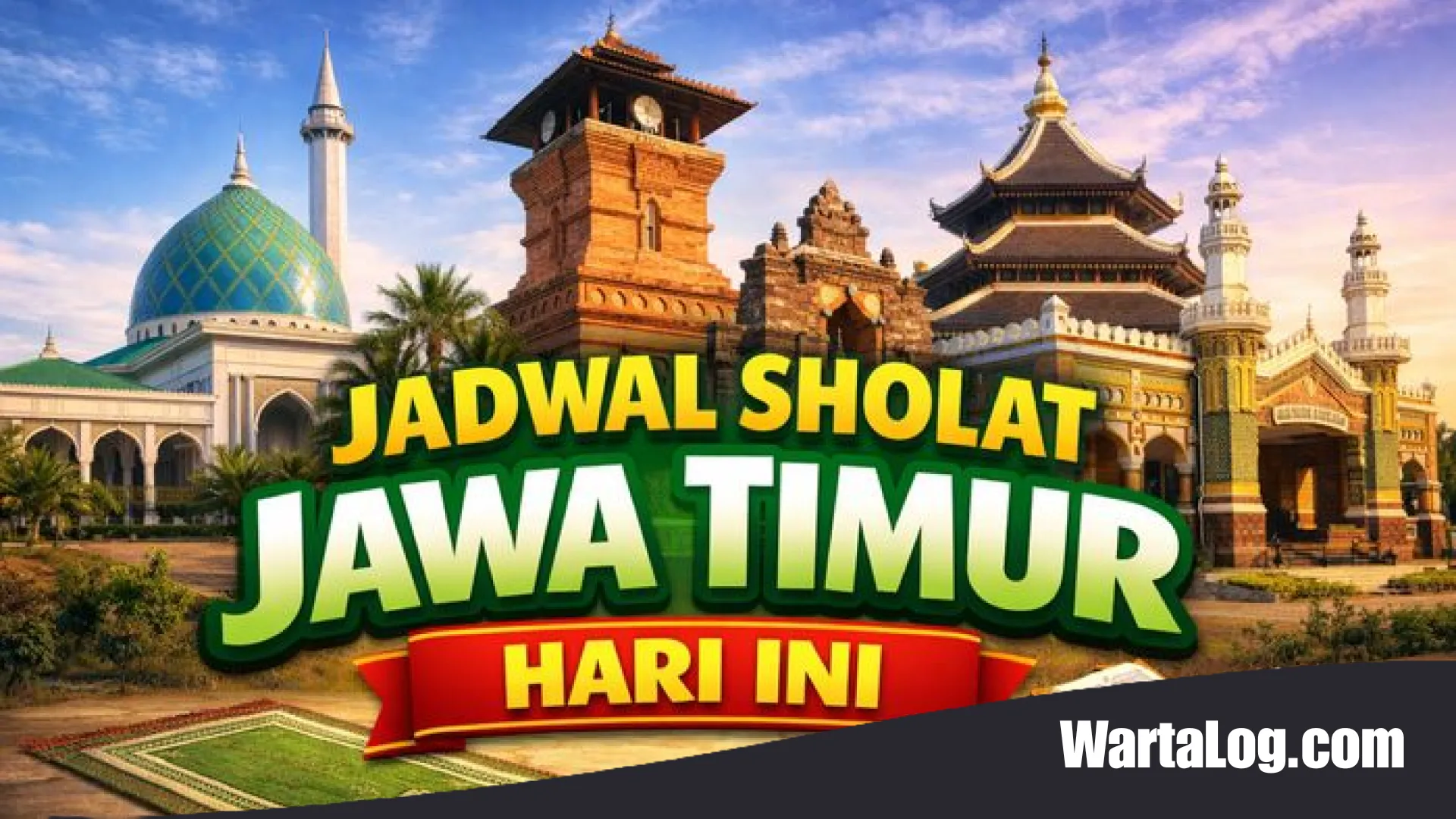 Jadwal Sholat Jawa Timur Hari Ini 14 April 2026: Panduan Lengkap Ibadah di 38 Kota dan Kabupaten