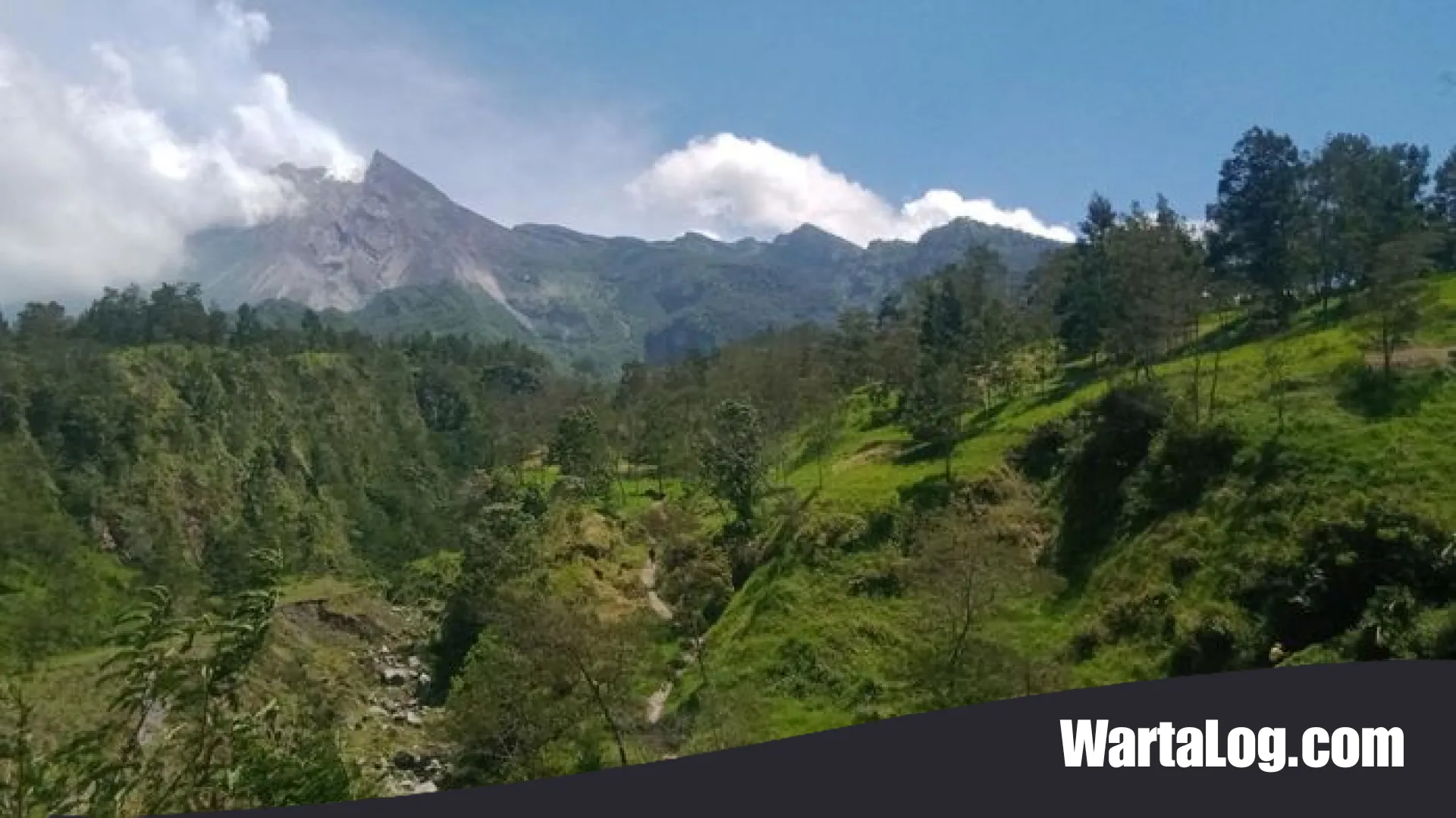 Merapi Kembali Bergeliat: Tiga Kali Awan Panas Meluncur ke Kali Boyong Pagi Ini