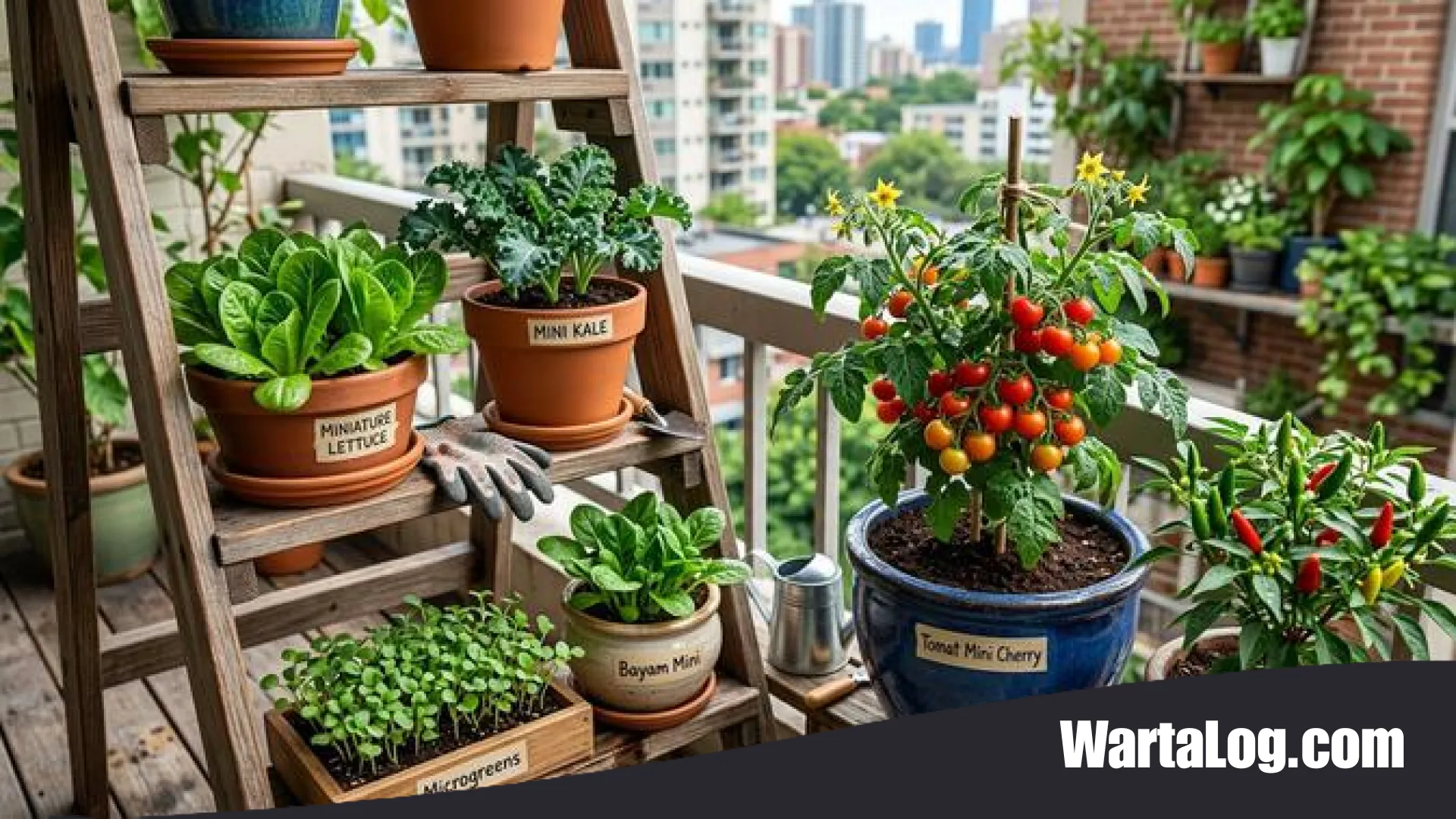 Panen Segar di Lahan Sempit: 12 Pilihan Tanaman Sayur Mini dan Buah untuk Urban Gardening