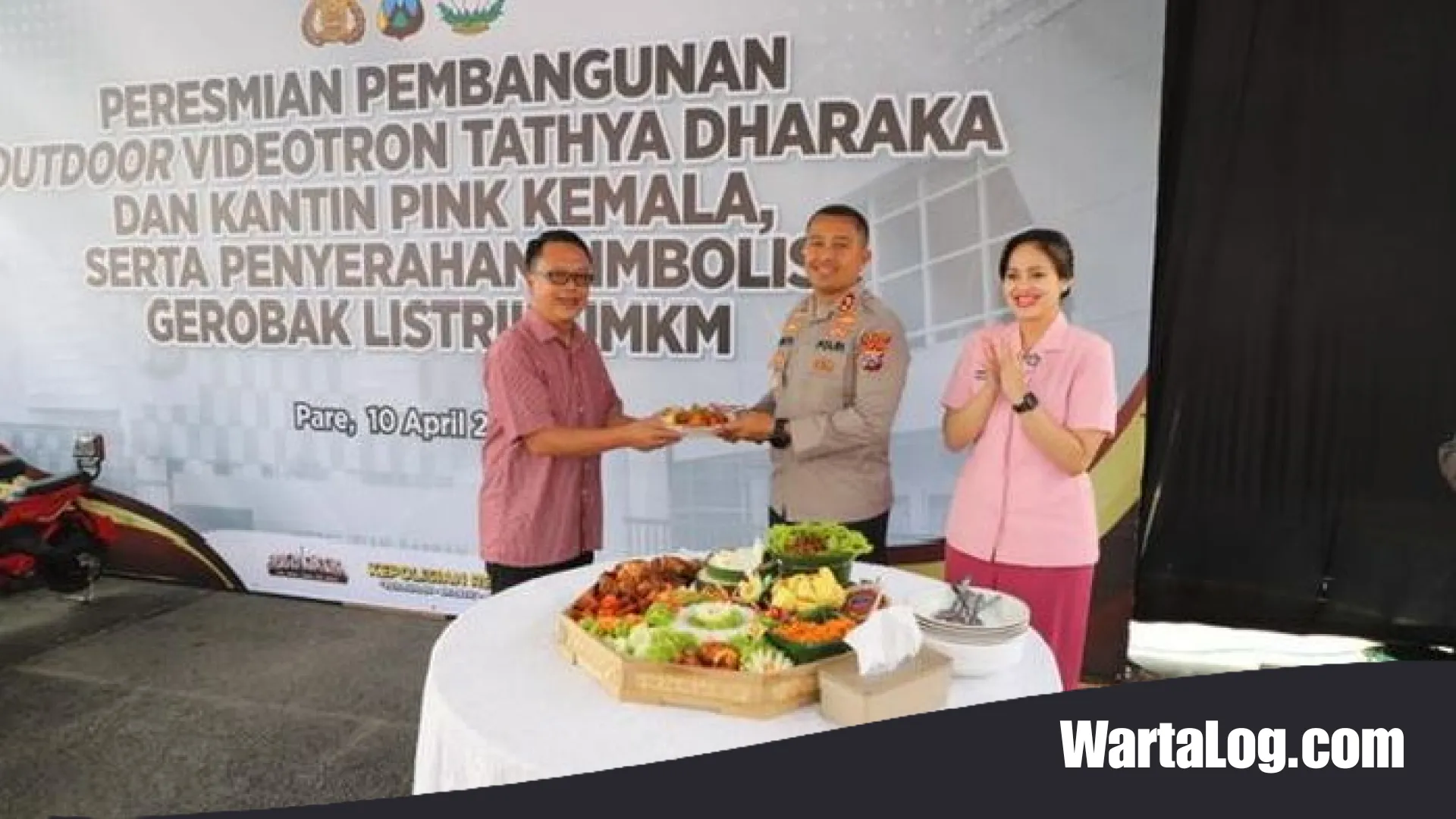 Transformasi Wajah Polres Kediri: Padukan Teknologi Videotron dan Gerobak Listrik Ramah Lingkungan