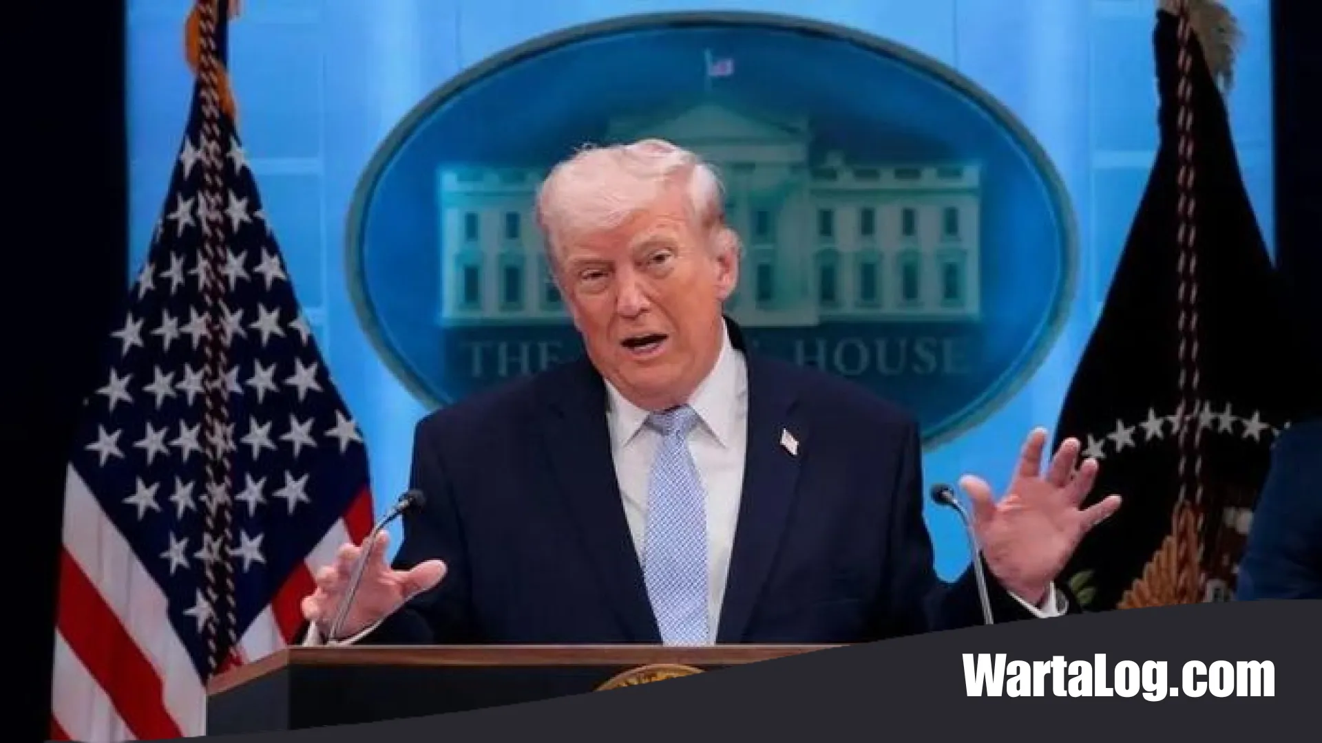 Trump Desak Iran Buka Total Selat Hormuz, Tolak Keras Pungutan Biaya Bagi Kapal Internasional