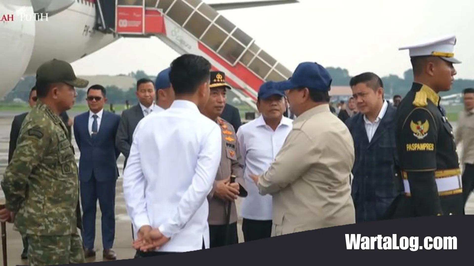 Tuntaskan Misi Diplomatik di Rusia dan Prancis, Presiden Prabowo Tiba di Tanah Air Disambut Gibran
