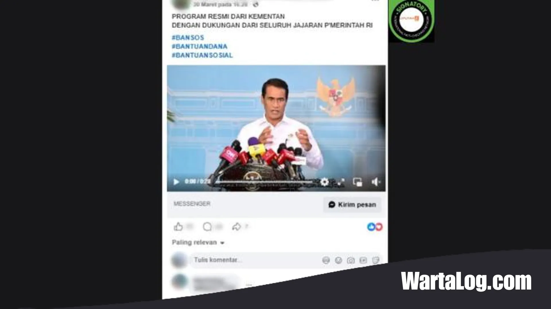Waspada Penipuan AI: Video Mentan Amran Sulaiman Janjikan Bantuan Modal Usaha Ternyata Hoaks