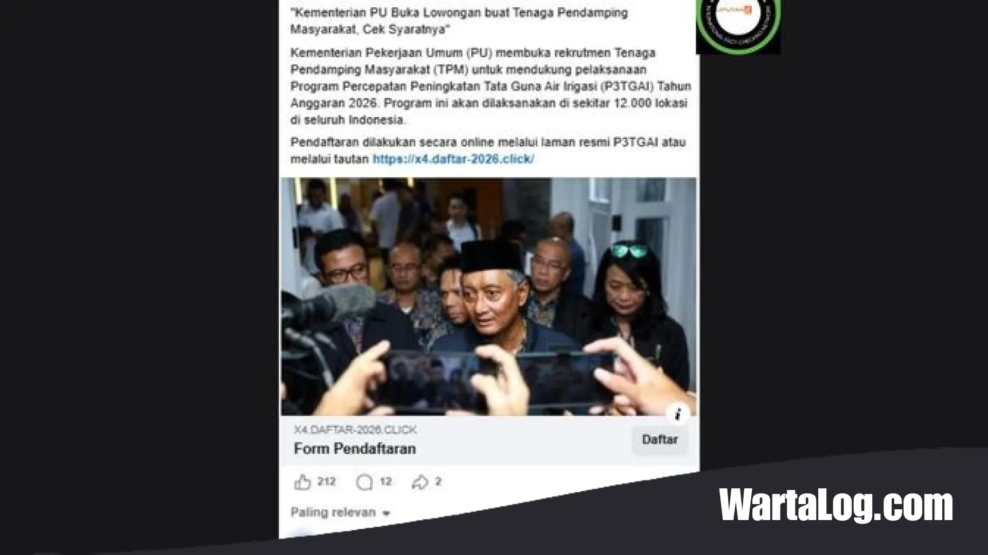 Waspada Penipuan! Link Rekrutmen TPM Kementerian PU 2026 Ternyata Palsu, Ini Faktanya